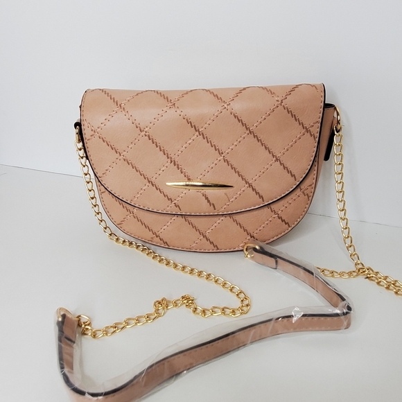 American Bee 3 piece Women Stylish Tan Leather Handbag Set - Picture 12 of 16